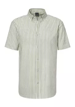 Повседневная рубашка JOHN DEVIN Regular fit Button Up Shirt, зеленый
