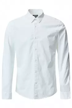 Повседневная рубашка Salsa Jeans Regular fit Button Up Shirt Birmingham, белый