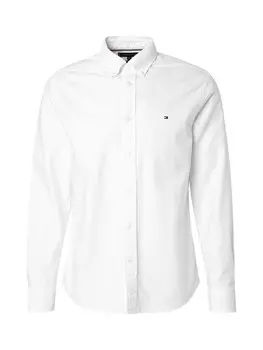 Повседневная рубашка TOMMY HILFIGER Regular fit Button Up Shirt HERITAGE, белый