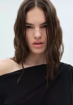 Повседневное платье CRIS Mango, черный