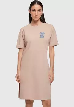 Повседневное платье GOOD ONLY SLIT Merchcode, розовый