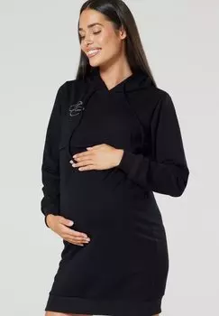 Повседневное платье Happy Mama, черный