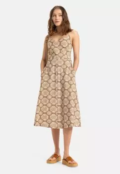 Повседневное платье ISLAND GLOW MIDI Roxy, коричневый