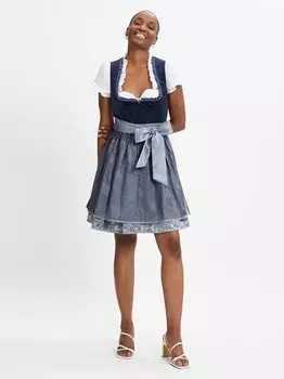 Повседневное платье Krger Dirndl, синий