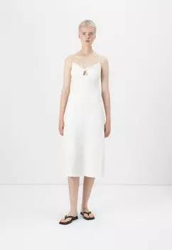 Повседневное платье MIDI Billabong, белый