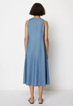 Повседневное платье MIDI STYLE ROUND NECKLINE Marc O'Polo, синий деним