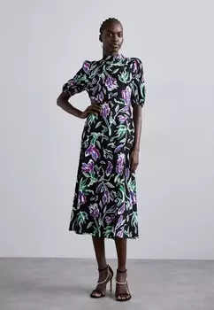 Повседневное платье NELLA DRESS Diane von Furstenberg, черный