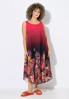 Повседневное платье PARROT SLEEVELESS Ulla Popken, черный