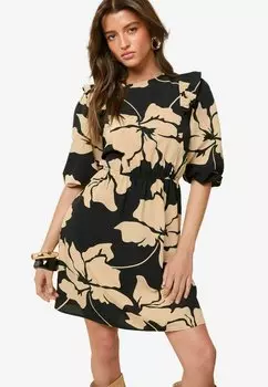 Повседневное платье PETITE FIT - RUFFLE SLEEVE Friends Like These, черный