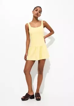 Повседневное платье PULL&BEAR, светло-желтый