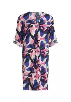Повседневное платье с принтом BETTY & CO, цвет Dark Blue Pink