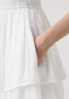 Повседневное платье SAIDIE TRIPLE TIER ROMPER PRETTY Hollister Co., белый