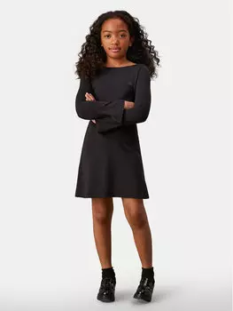 Повседневное платье slim fit Calvin Klein, черный