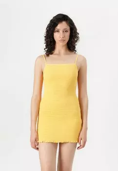 Повседневное платье SO BRIGHT MINI Billabong, желтый