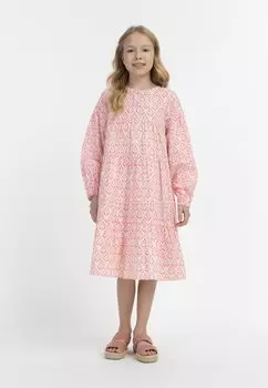 Повседневное платье SOMMER MIT PRINT IZIA, цвет neonroze