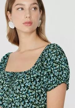 Повседневное платье Tezenis, пестрый синий
