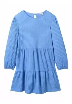 Повседневное платье TOM TAILOR, цвет sicilian blue