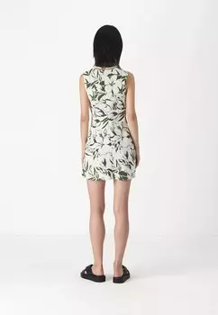 Повседневное платье TWIST FRONT MINI Abercrombie & Fitch, разноцветный