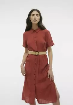 Повседневное платье VMGAJA Vero Moda, красный