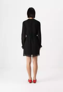 Повседневное платье VMHERLE SHORT DRESS Vero Moda, черный
