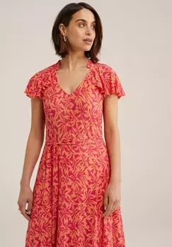 Повседневное платье WE Fashion, розовый