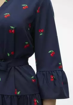Повседневное платье ZERA Vero Moda, темно-синий