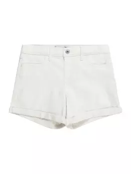 Повседневные брюки Abercrombie & Fitch, белый