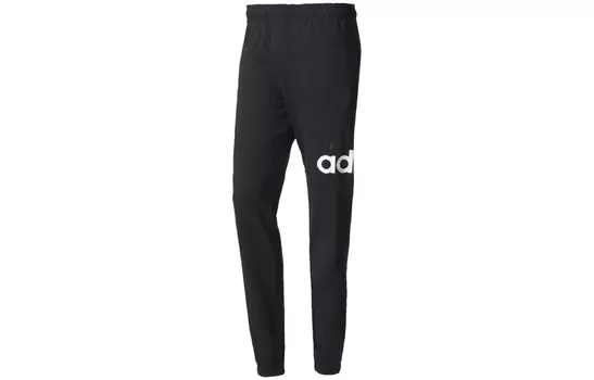 Повседневные брюки мужские черные Adidas, черный