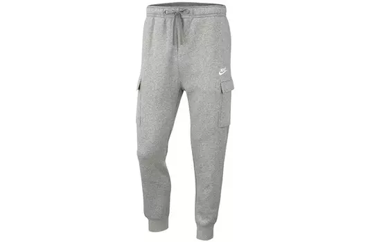 Повседневные брюки мужские серые Nike, серый
