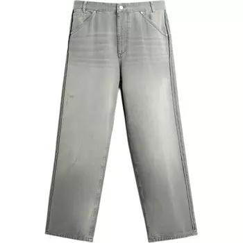 Повседневные брюки мужские серые Zara, серый