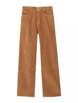 Повседневные брюки Pull&Bear, темно-бежевый