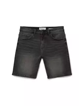 Повседневные джинсы Pull&Bear, черный деним