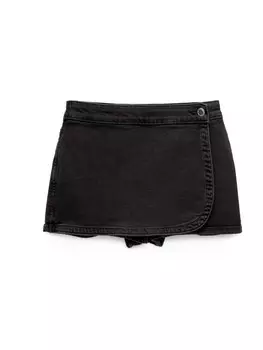 Повседневные джинсы Pull&Bear, черный деним