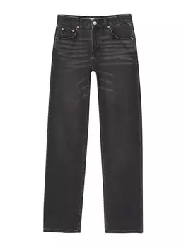Повседневные джинсы Pull&Bear, черный деним