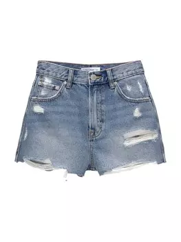 Повседневные джинсы Pull&Bear, синий джинсовый
