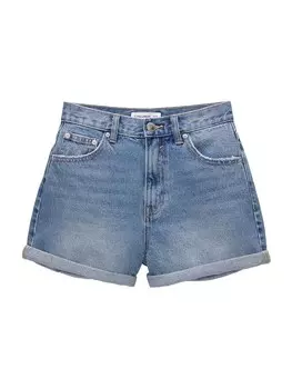 Повседневные джинсы Pull&Bear, синий джинсовый