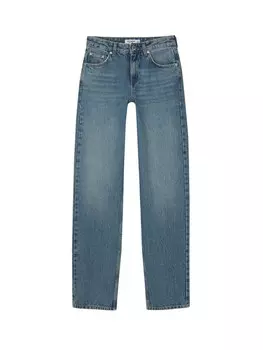 Повседневные джинсы Pull&Bear, синий джинсовый