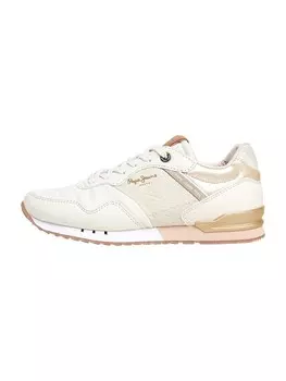 Повседневные кроссовки Pepe Jeans Sneakers LONDON SNAKE, бежевый
