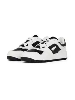 Повседневные кроссовки Tommy Jeans Sneakers RETRO BASKET CUPSOLE TUMBLE, белый