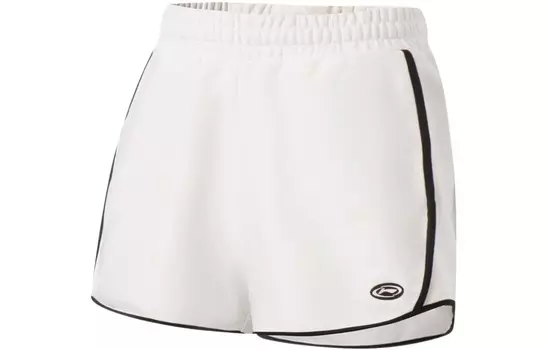 Повседневные шорты Fitness Series женские белые Lining