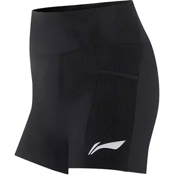 Повседневные шорты LiNing Running Collection, женские, черные