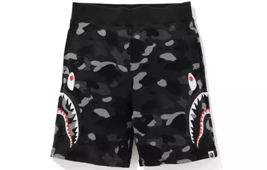 Повседневные шорты Shark Series унисекс A Bathing Ape, синий