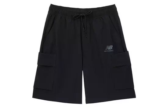 Повседневные шорты унисекс New Balance, Черный