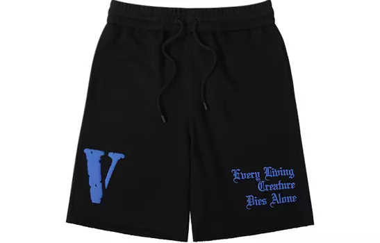 Повседневные шорты унисекс VLONE, Черный/Синий