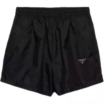 Повседневные шорты женские черные Prada