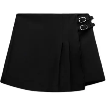 Повседневные шорты женские черные Zara