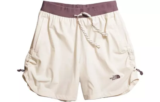 Повседневные шорты женские с высокой талией серые The North Face
