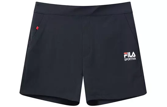 Повседневные шорты женские синие Fila