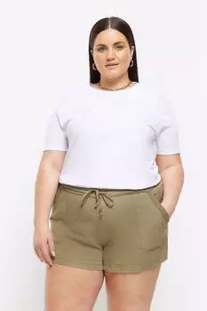 Повседневные свободные шорты Curve River Island, зеленый