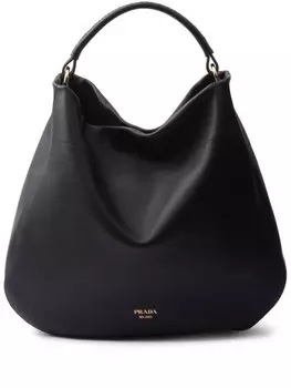 Большая сумка Prada на плечо, черный